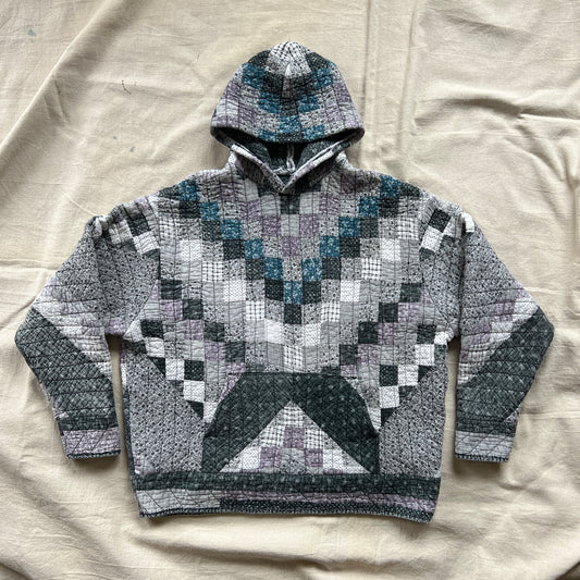 Reworked Quilt Hoodie