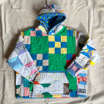 Reversible Quilt Hoodie