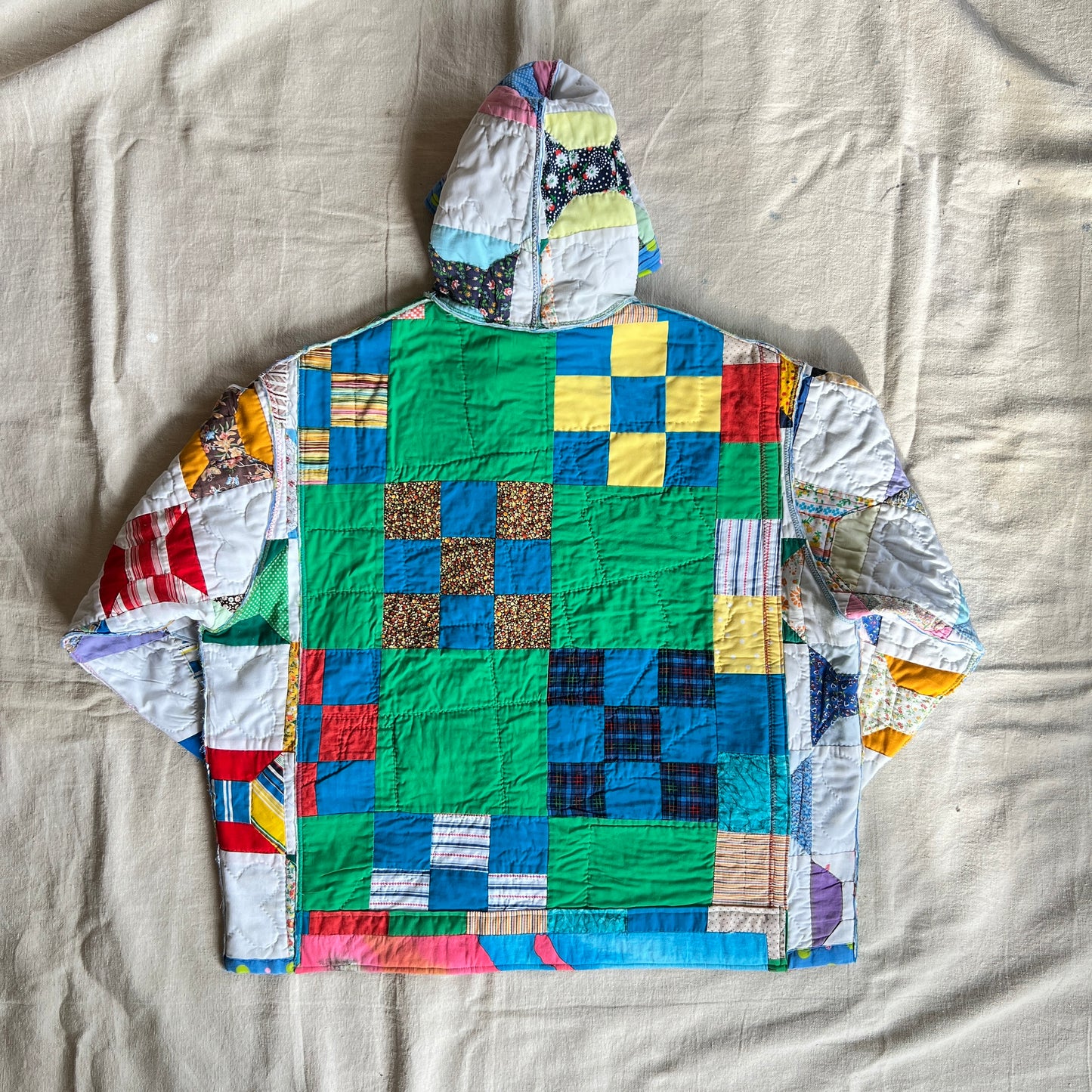 Reversible Quilt Hoodie