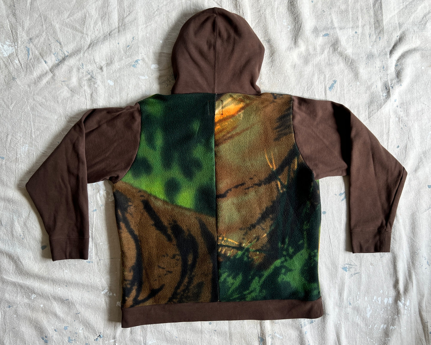 Custom Hoodie - Tiger Fleece - Men's XL