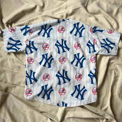 Baseball Jersey - Yankees Bedsheet - Men's XXL