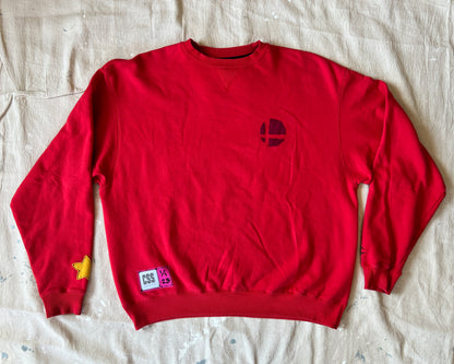 Custom Crewneck - Kirby on Super Smash Bros. - Champion Men's XXL