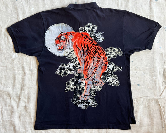 Custom Nike Polo - Silk Tiger - Men's XL