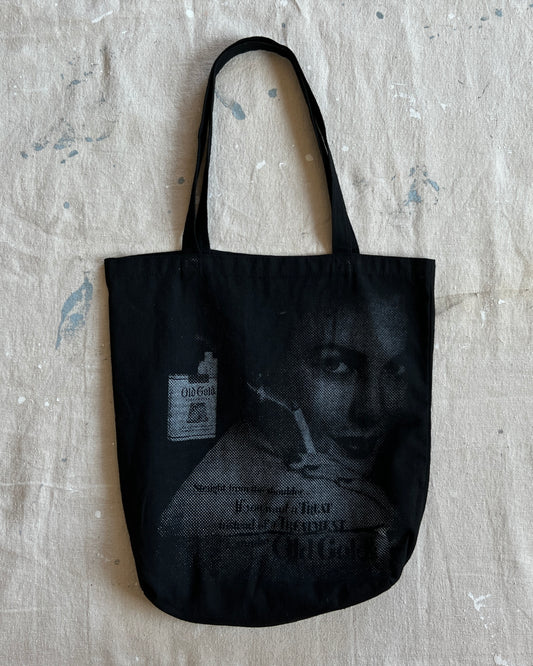 Custom Tote Bag - Screenprinted Vintage Ads